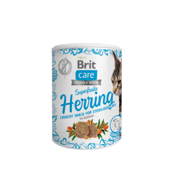 BRIT CARE SUPERFRUITS ΓΑΤΑΣ STERILISED HERRING 100gr